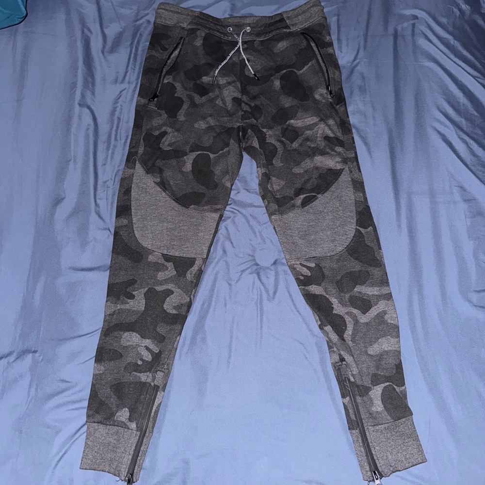 Camo Print Joggers